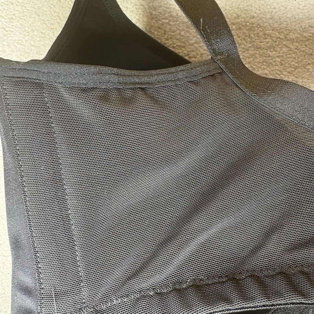 Cacique‎ Smooth Balconette Bra 38G Lightly Lined Underwire Black Adjustable - Picture 5 of 9